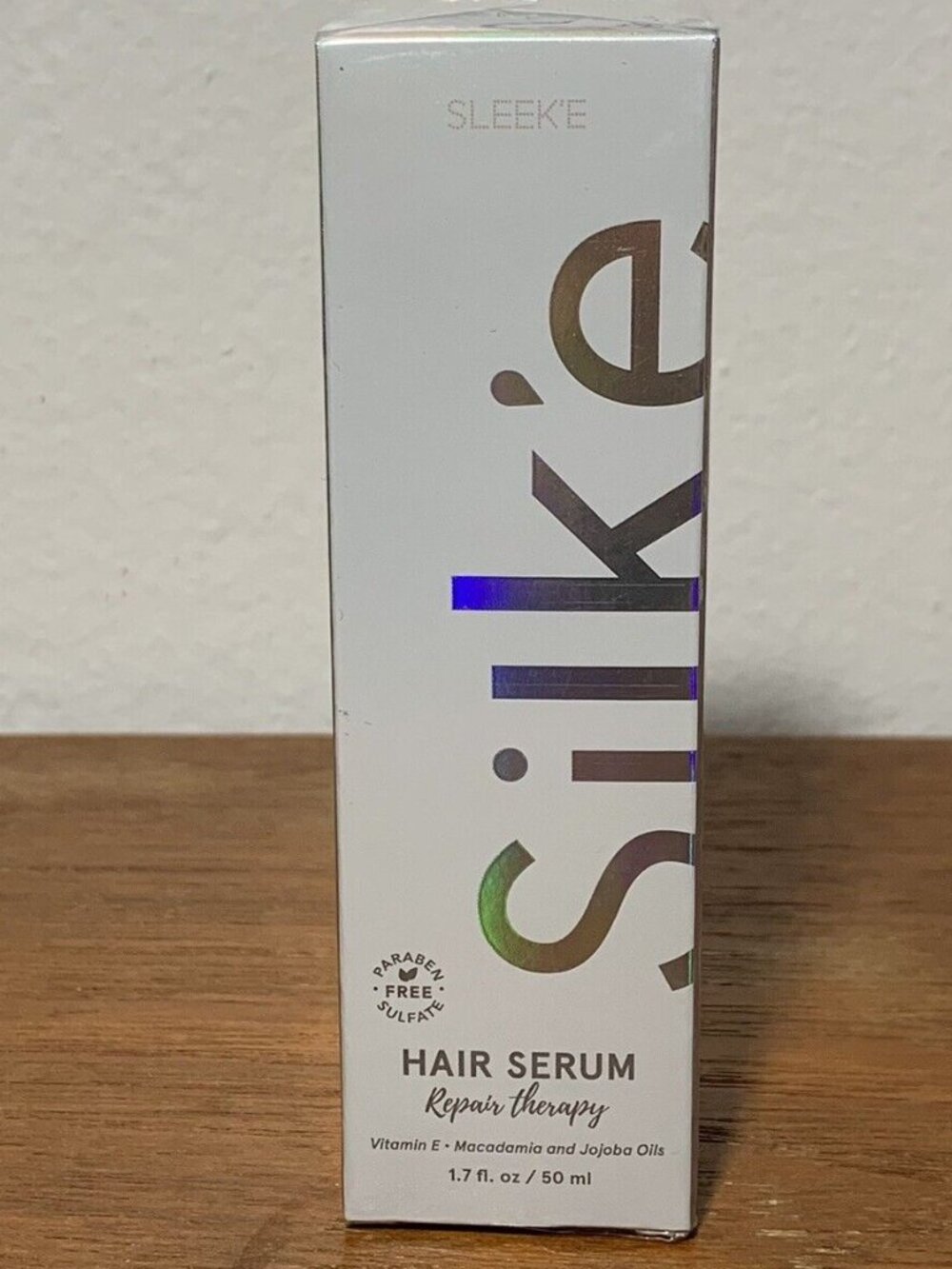 SILK'E HAIR SERUM REPAIR THERAPY-VITAMIN E+MACADAMIA OIL+JOJOBA OIL-1.7 oz/50 ml